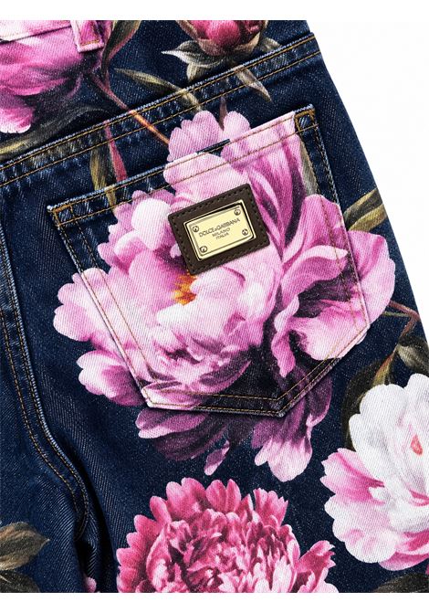 Jeans con stampa DOLCE & GABBANA KIDS | L53P49 LDE22S9000